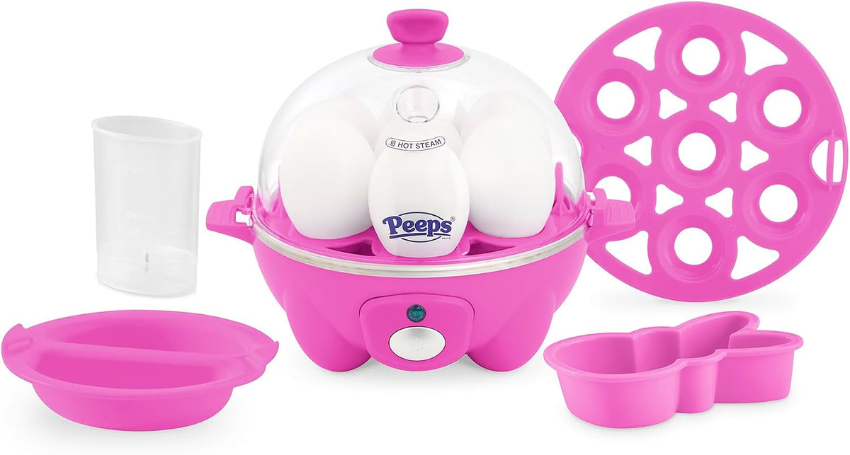 Dash Rapid Egg Cooker, 7 Hard Boiled Eggs, Black