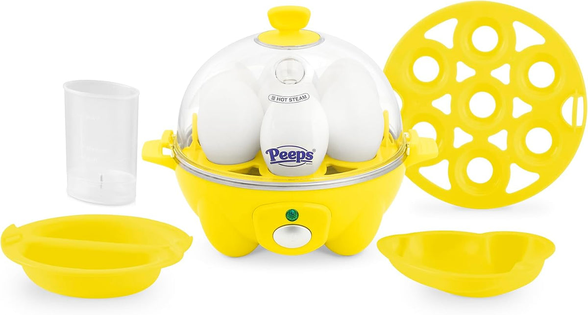 Dash Rapid Egg Cooker, 7 Hard Boiled Eggs, Black
